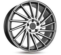 Keskin KT17 Hurricane Palladium Front Polish Alufelge 18 Zoll ET45 5x112 ML72,6