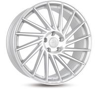 ALUFELGEN KESKIN, KT17 HURRICANE, 8,5X19 ET45 5X112 72,6, SILVER FRONT POLISH