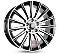 Keskin, KT18 Turbo, 7x17 ET48 5x108 72,6, black front polish