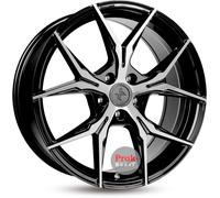 18 Zoll KESKIN KT19 5x112 ET30 Alufelgen BLACK FRONT POLISH