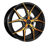 Keskin KT19N MATT BLACK FRONT COPPER Alufelge 19 Zoll ET45 5x112 ML72,6