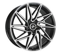 Felgen Keskin Tuning Kt20 8,0jx18 5/112 Et45 72,6 Bfp Black Front Polish