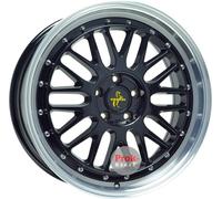Keskin, KT22 Retro, 8x18 ET45 5x112 72,6, black lip polish