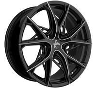 Keskin KT24 Thunder Black Secret Diamond Alufelge 19 Zoll ET45 5x112 ML66,6