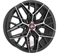 Keskin Wheels Kt25 Black Front Polish 8.5x20 ET 45 5/114.3 Alufelge Schwarz