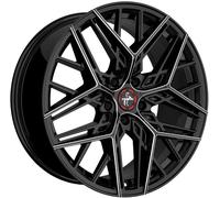 20 Zoll KESKIN KT25 5x108 ET40 Alufelgen BLACK SECRET DIAMOND