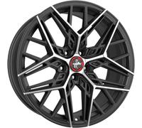 Keskin KT25 Pearl Black Front Polish Alufelge 20 Zoll ET45 5x114,3 ML72,6