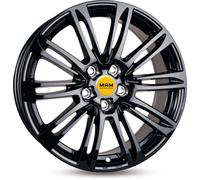 17 Zoll MAM A4 5x112 ET35 Alufelgen BLACK PAINTED