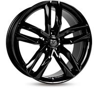 MAM RS3 Schwarz Lackiert Alufelge 18 Zoll ET45 5x112 ML66,6