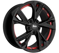 MAM Felgen Mam Rs6 8,5jx20 5/114,3 Et35 72,6 Bpri Black Painted Red Inside