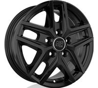 ALUFELGE MSW MSW 40 VAN FUR FORD TRANSIT N1 6,5X16 5X160 GLOSS BLACK BUK