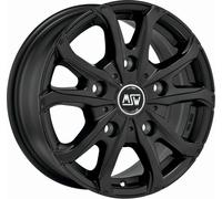 4x Alufelgen MSW 48 VAN MATT BLACK 7x16 ET46 LK5 108 16 Zoll Felgen Alu