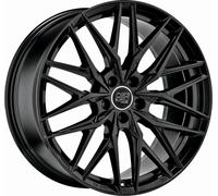 4x Alufelgen MSW 50 GLOSS BLACK 8x19 ET45 LK5 114 19 Zoll Felgen Alu