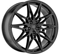 4x Alufelgen MSW 75 GLOSS BLACK 8,5x19 ET40 LK5 112 19 Zoll Felgen Alu