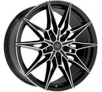 4x Alufelgen MSW 75 GLOSS BLACK FULL POLISHED 8,5x20 ET20 LK5 112 20 Zoll Felgen