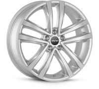 OXXO Alufelge Brave Silber 17 Zoll ET27 5x112 ML66,6