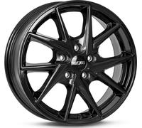 OXXO Crow Black Alufelge 16 Zoll ET45 5x114,3 ML72,6