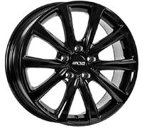 4x Alufelgen OXXO LIBERTY BLACK für Volkswagen Passat Variant 3C 16 Zoll Felgen
