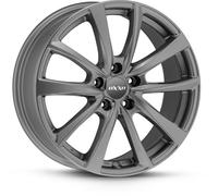 Oxxo Vidorra gunmetal 8x18" ET38 LK5 114.3 ML 72.6 Alufelgen 18 Zoll