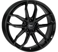 Alufelge RIAL LUCCA Einteilig Diamant-Schwarz 6.50 x 16 ET 45.00 4x100.00 Wintertauglich