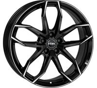 RIAL LUCCA 4-LOCH diamantschwarz frontpoliert 6.5Jx16 4x108 ET20