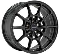 4x Alufelgen SPARCO FF2 MATT BLACK 8x18 ET45 LK5 114 18 Zoll Felgen Alu