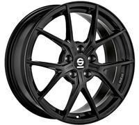 4x Alufelgen SPARCO PODIO GLOSS BLACK 8x18 ET48 LK5 112 18 Zoll Felgen Alu
