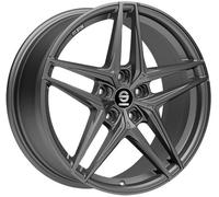 4x Alufelgen SPARCO RECORD MATT GRAPHITE 8,5x19 ET50 LK5 112 19 Zoll Felgen Alu