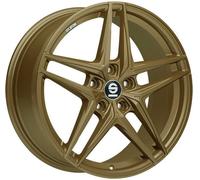 4x Alufelgen SPARCO RECORD RALLY BRONZE 8,5x19 ET45 LK5 108 19 Zoll Felgen Alu