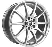 Tomason Tomason TN1 bright silver 7x17 ET45 - LK5/114.3 ML72.6 Alufelge silber