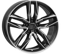 4x Alufelgen WHEELWORLD WH40 für Volkswagen Golf (V) 1K 19 Zoll Felgen