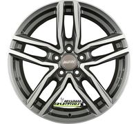 4x Alutec Ikenu graphit frontpoliert 6.5x17 ET32 - LK4/108 ML65.1 Felge Alu