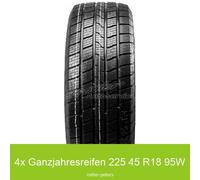 4x Aplus A-909 3PMSF 225/45 R18 95W Allwetterreifen | 92193