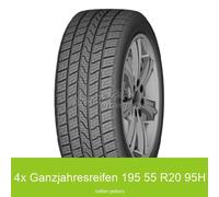 4x Aplus AS-909 3PMSF XL Allwetterreifen 195/55 R20 95H | 56043