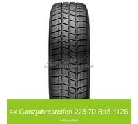 4x Apollo Altrust All Season 3PMSF 225/70 R15 112S Ganzjahresreifen | 75950