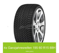 4x Atlas Green 3 4S 3PMSF XL Allwetterreifen 195/60 R15 88H | 66355