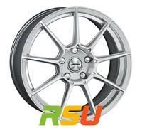 4x Autec Typ CR - ClubRacing hyper silber 8.5x19" ET30 LK5 112 ML 70 Alufelge...