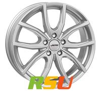 4x Autec Typ VN - Vidron brillantsilber 6.5x16" ET47 LK5 100 ML 57.1 Alufelge...