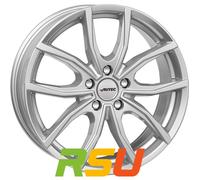 4x Autec Typ VN - Vidron brillantsilber 6.5x17" ET39 LK5 100 ML 57.1 Alufelge...