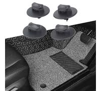 4x Auto Fußmatten Clips Befestigung Schwarz 4x Auto Fußmatten