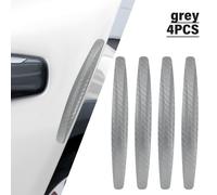 4X Auto Grau Kantenschutz KFZ Türkantenschoner Türkantenschutz Aufkleber PVC DE