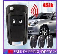 4X Auto Klappschlüssel Gehäuse Ersatz für Opel Astra J Insignia Corsa E Meriva B