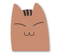 4X Autoaufkleber Sticker Katze Niedlich Heckscheibe Auto 9X9 cm