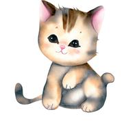 4X Autoaufkleber Sticker Katze Niedlich Heckscheibe Auto 9X9 cm