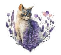 4X Autoaufkleber Sticker Katze Niedlich Heckscheibe Auto 9X9 cm