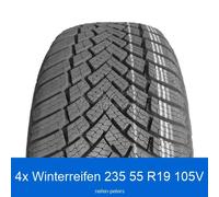 4x Barum Polaris 6 3PMSF MFS XL 235/55 R19 105V Winterreifen | 49007