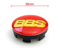 4x BBS Emblem 56mm Schwarz Felgendeckel Radkappe Nabenkappen Nabendeckel NEU