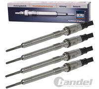 4x BERU BorgWarner PSG GLÜHKERZE mit DRUCKSENSOR passend für OPEL ASTRA INSIGNIA