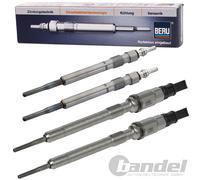 4x BERU GLÜHKERZEN PSG DRUCKSENSOR passend für OPEL ASTRA J CORSA D 1.3 CDTI