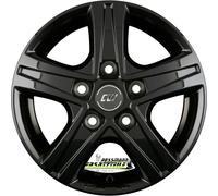 ALUFELGEN BORBET, CWD, 6X16 ET68 5X118 71,1, BLACK GLOSSY